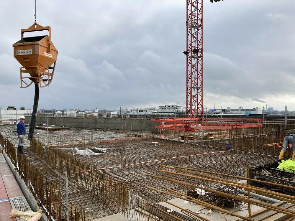 Rettungsleitstelle Hamburg Baustelle