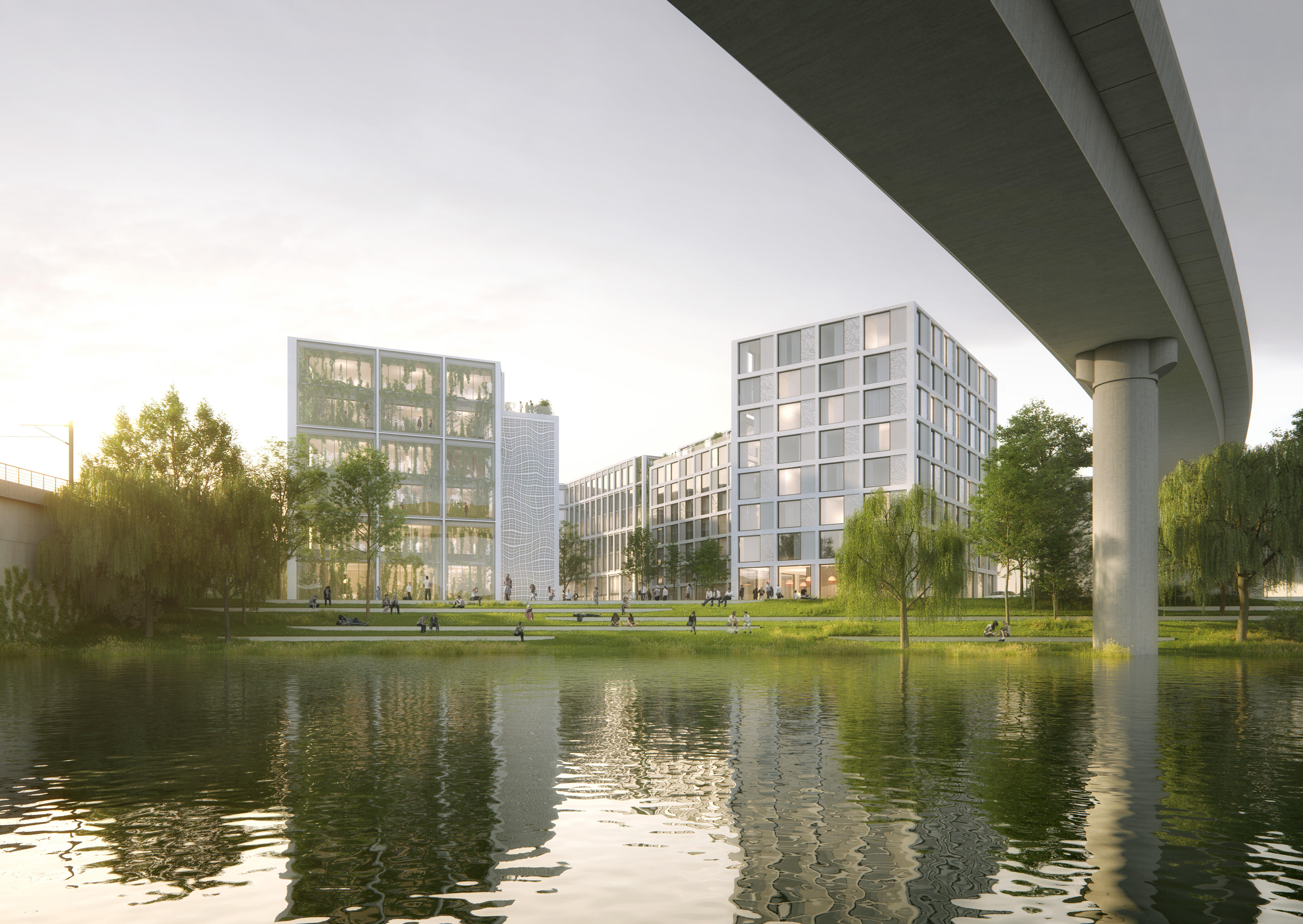 Quartier Billepark HAmmburg Visualisierung